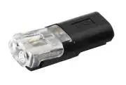 Gyorscsatlakozó, hermafrodita, 2 pólusú, DC 36V/9A, 22...20AWG