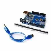 Arduino UNO R3 fejlesztői panel, smd ATMega328-cal