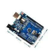 Arduino UNO R3 fejlesztői panel, smd ATMega328-cal