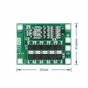 BMS modul, 3S, 12.6V, 28A (max 40A)