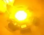 1W borostyánsárga LED