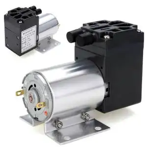DC24V Mini Vákuum pumpa, negatív nyomás, 5l/perc, 120kPa