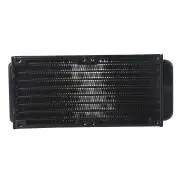 Vízhűtő radiátor, elektronikai, GPU, CPU, chip, Peltier, 80mmx160mm