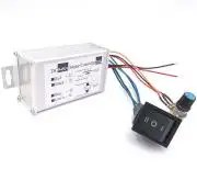 DC motor fordulatszám kézi szabályzó,  irányváltóval, 60V, 20A