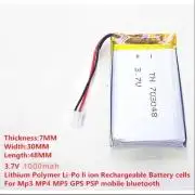 703048 3.7V 1000mAh Lithium Polymer Rechargeable Battery
