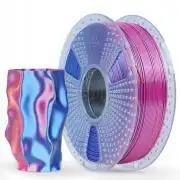 PLA+ Selyem tripla színű Piros-Sárga-Kék filament 1.75mm 1kg
