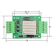 Bipoláris léptetőmotor vezérlő 4.0A 45V TB6600