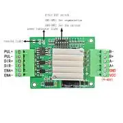 Bipoláris léptetőmotor vezérlő 4.0A 45V TB6600
