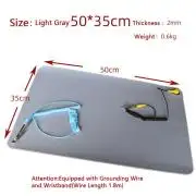 ESD védő antisztatikus munkaszőnyeg 50x35cm