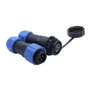 Lengő csatlakozó, IP68 védettség, 16mm, 3 pin, 10A
