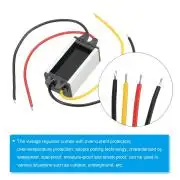 Waterproof 12V/24V(9-40V) To 5V 5A 25W DC/DC Converter Regulator Adapter