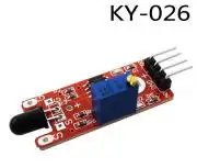 Láng érzékelő modul, KY-026