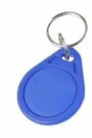 RFID kulcstartó, NFC, Mifare Classic, 13.56MHz, 1024byte, írható / olvasható, kék