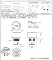 Indító kapcsoló, gomb