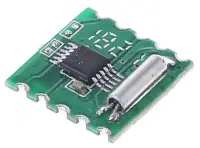 Digitális FM rádió vevő modul, I2C interfész