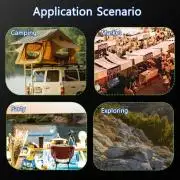 Kemping LED lámpa, mágnes, powerbank, szerelő lámpa, 9900mAh