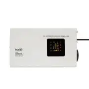 HOME AVR2000S feszültségstabilizátor, 2000VA, automatikus működés, vékony kivitel, falra szerelhető, színes digitális kijelző, teljeskörű meghibásodás elleni védelem