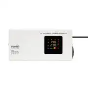 HOME AVR500S feszültségstabilizátor, 500VA, automatikus működés, vékony kivitel, falra szerelhető, színes digitális kijelző, teljeskörű meghibásodás elleni védelem