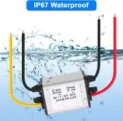 Fémházas Vízálló, állíható DC-DC konverter, 15W, 3A 