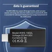 KWS-1902L Type-C Color Display USB Tester
