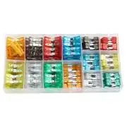 200pcs/Box Small/Medium Standard Aluminum Blade Fuse Kit