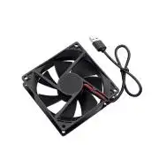 Ventilátor 92x92x25mm, DC Brushless motorral, PC, Peltier, Cooler, Fan