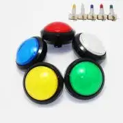 JX-100 10cm Large Self-reset Round Button