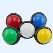 JX-100 10cm Large Self-reset Round Button