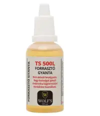 WOLF'S TS 500L forrasztó gyanta, folyékony, 30ml
