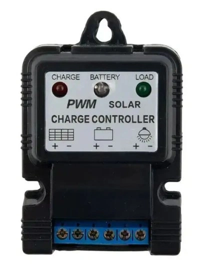 Automatikus 6/12V-os mini napelemes töltésvezérlő, 3A (ólomsavas)