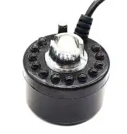 Ultrahangos köd, párásító műanyag, automatikus védelemmel, 24V, led fénnyel