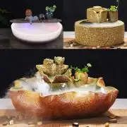 Ultrahangos köd, párásító műanyag, automatikus védelemmel, 24V, led fénnyel