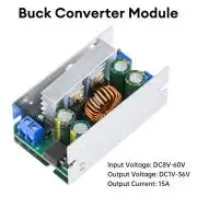 200W-os Le konvertáló, 8-55V bemenethez (pl 48V), és 1-35V kimenethez, pl 12/24V