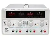 Laboratóriumi tápegység, lineáris, 3 csatorna, 0...30V DC, 0...5A, 5V DC / 3A