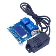 Hőmérséklet és páratartalom alapú vezérlő modul