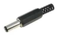 DC táp csatlakozó 5.5x2.5mm, apa