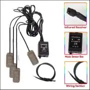 Távirányítható Motoros színes LED világítás, és APP control