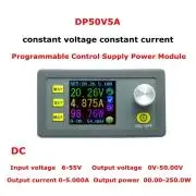 DC-DC konverter, tápegység, kijelzővel