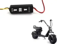 Kis méretű magas bemeneti tartományú DC-DC le konverteró modul, max 80V bemenetre, kifejezetten elektromos rollerre, elektromos biciklire, 12V kimenet