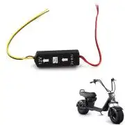 Kis méretű magas bemeneti tartományú DC-DC le konverteró modul, max 80V bemenetre, kifejezetten elektromos rollerre, elektromos biciklire, 12V kimenet