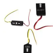 Kis méretű magas bemeneti tartományú DC-DC le konverteró modul, max 80V bemenetre, kifejezetten elektromos rollerre, elektromos biciklire, 12V kimenet