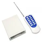 12 csatornás relés vevő, 100m távirányító