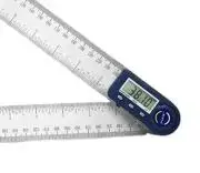 Professzionális digitális szögmérő és vonalzó 300mm, 30cm