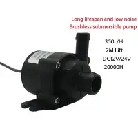 12V/24V mini Brushless szivattyú, vízpumpa, merülő, vízálló