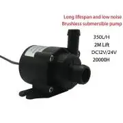 12V/24V mini Brushless szivattyú, vízpumpa, merülő, vízálló