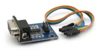 RS232-TTL átalakító modul, vezetékkel