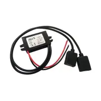DC-DC konverter, 15W, 3A átalakító, dupla USB anya lengő