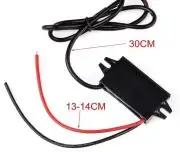 DC-DC konverter, 12V - 5V le konvertál, max 3A, 15W