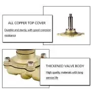 Mágnesszelep DN20, 3/4