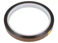 Hőálló poliamid ragasztószalag (poliamid szalag), 12mm szélesség, 33m